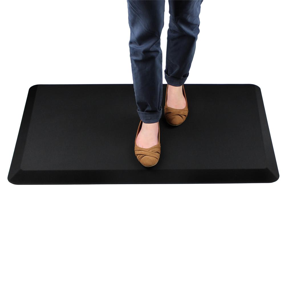 Black Standing Comfort Mat - 20" x 32"