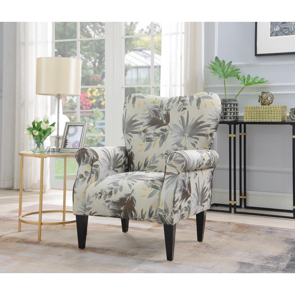 Wallace & Bay Kelley Accent Chair, Sketch Floral