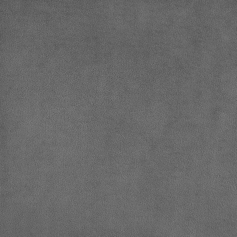 Parkway Velvet Accent Chair Gray/Matte Black