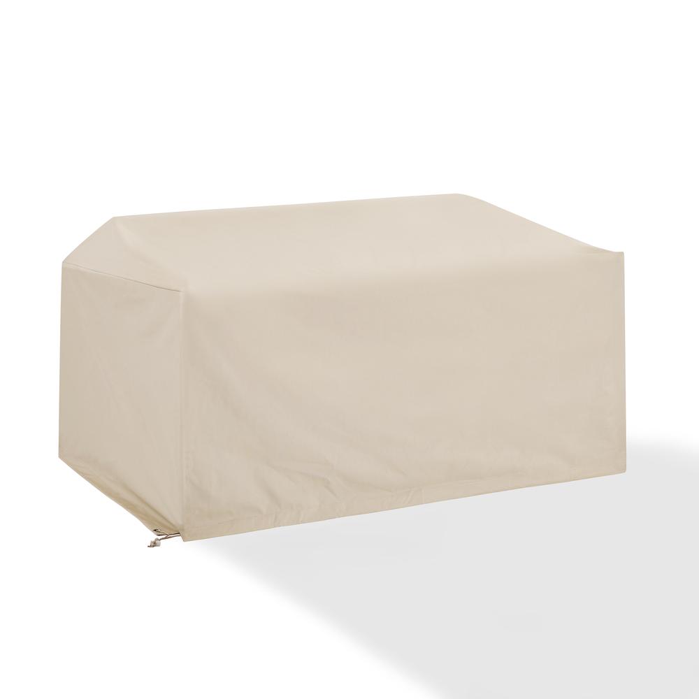 Outdoor Loveseat Furniture Cover Tan