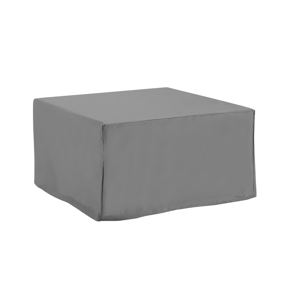 Outdoor Square Table And Ottoman Furniture Cover Gray