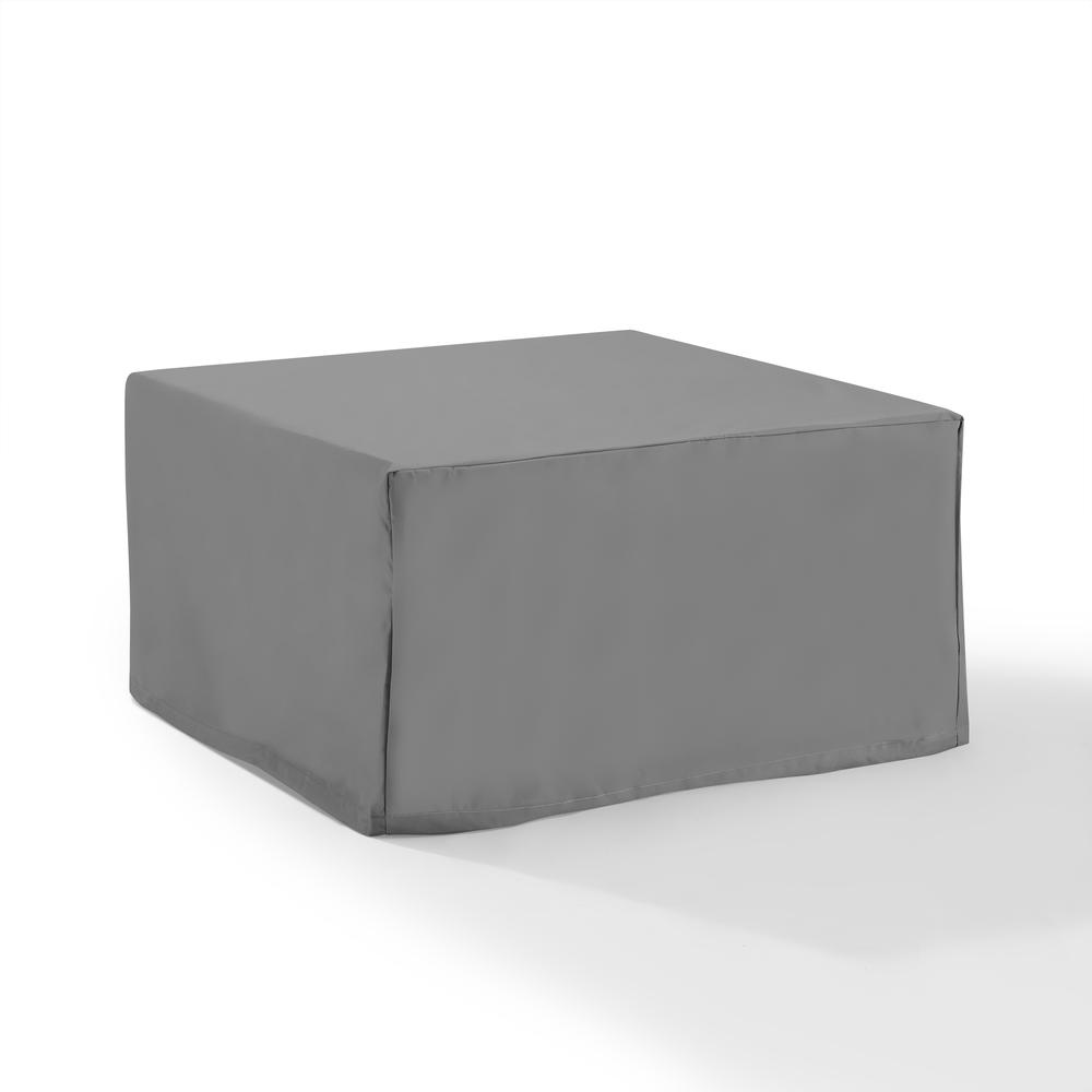 Outdoor Square Table And Ottoman Furniture Cover Gray