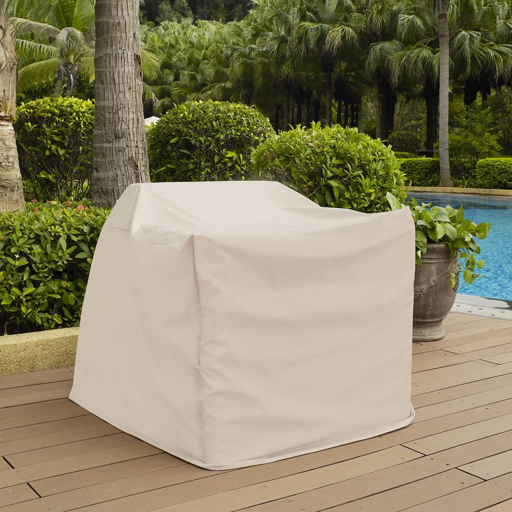 2Pc Furniture Cover Set Tan - 2 Chairs