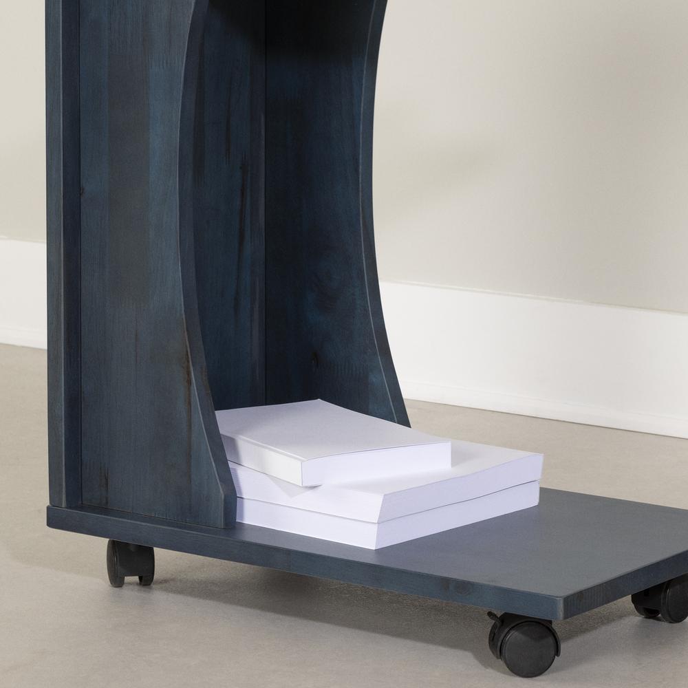 Kodali Mobile Side Table for Laptop, Blue
