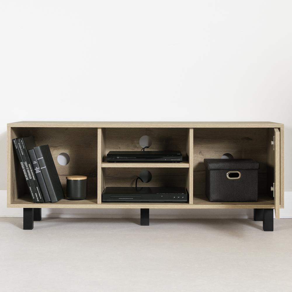Octave TV Stand, Medium Oak
