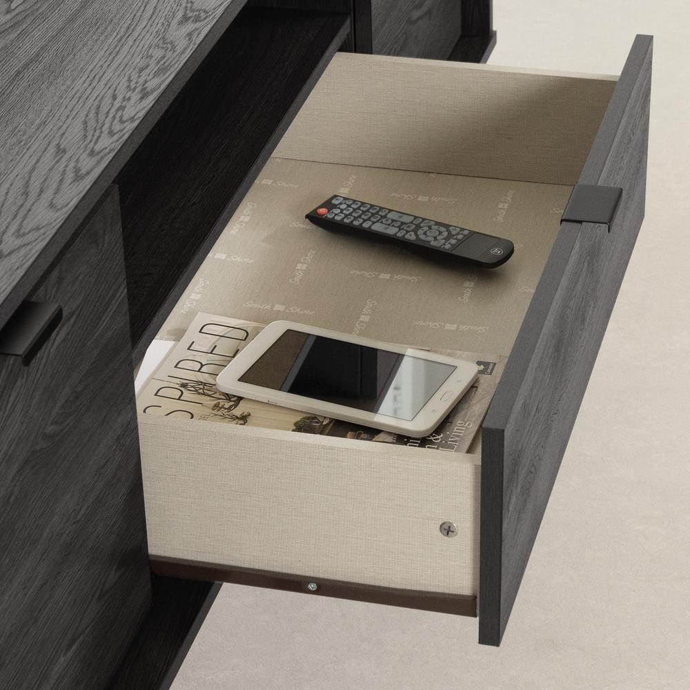 City Life TV Stand, Gray Oak