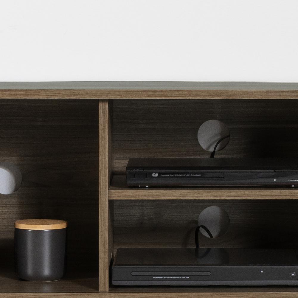 Octave TV Stand, Natural Walnut
