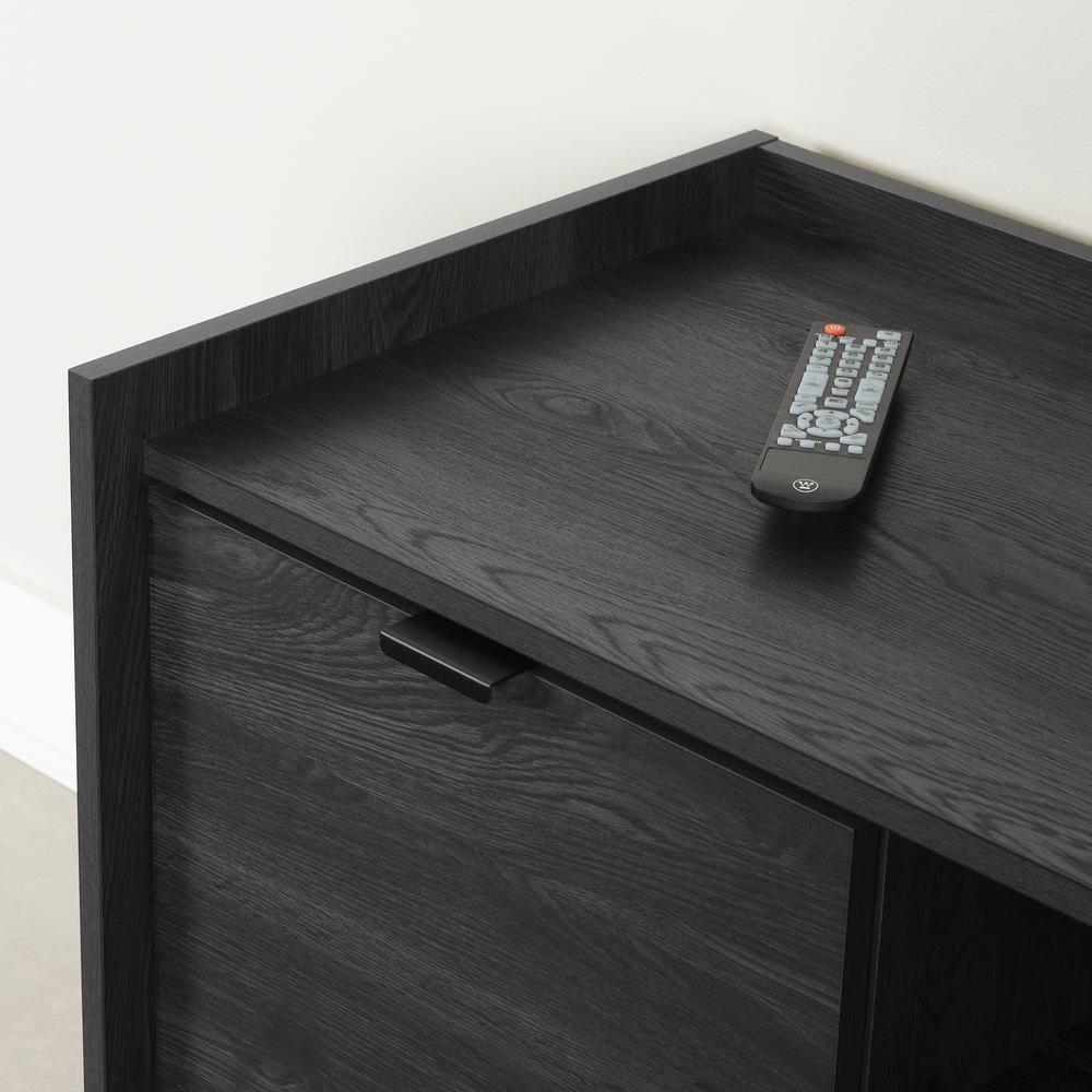 City Life TV Stand, Gray Oak