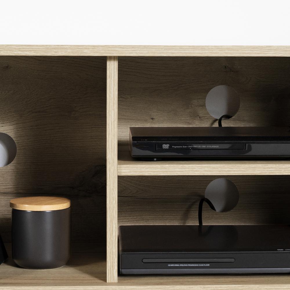 Octave TV Stand, Medium Oak