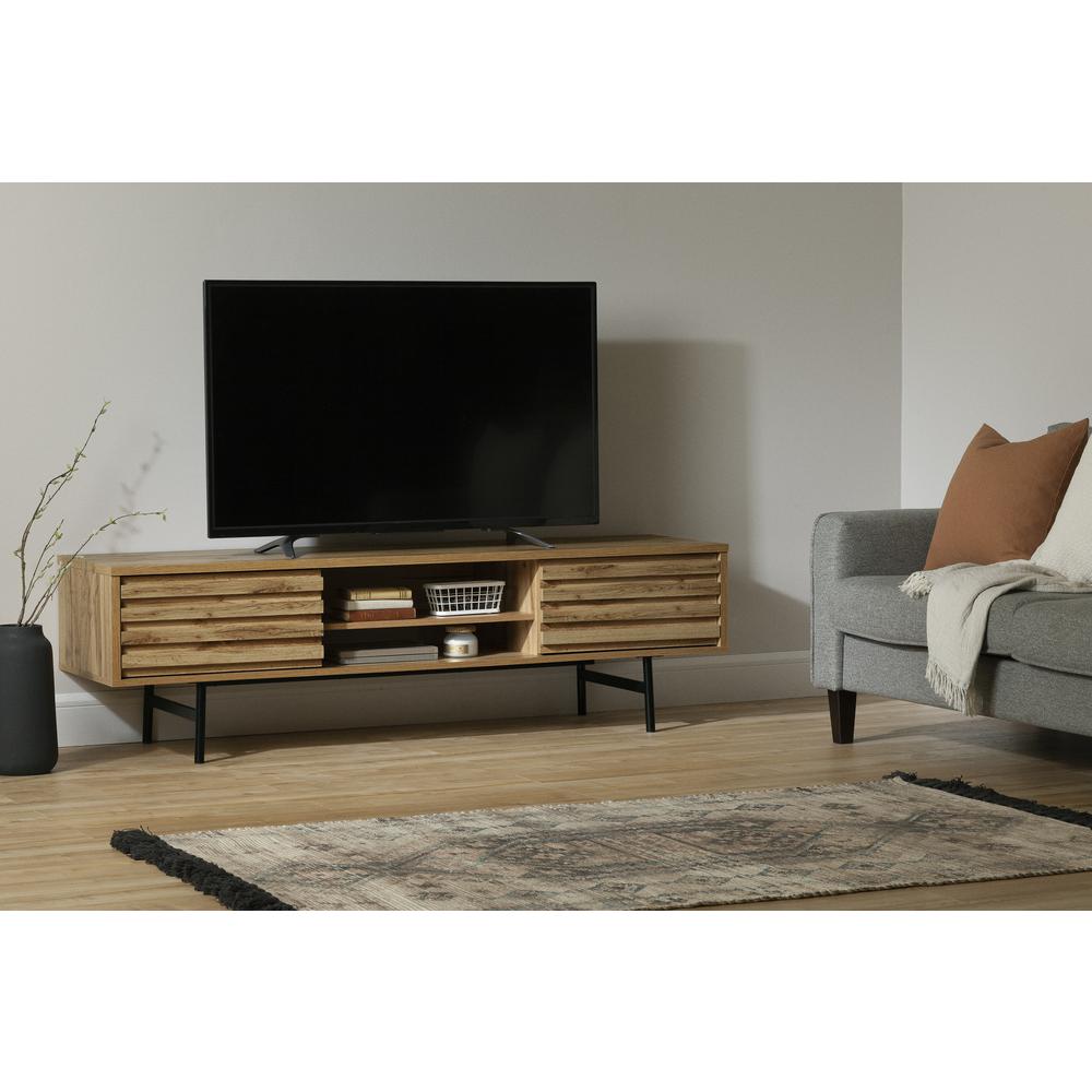 Mezzy TV Stand, Nordik Oak