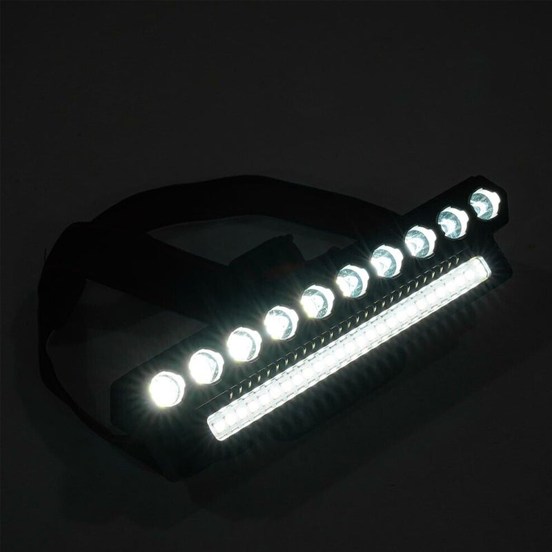 10LED COB Camping and Outdoor Powerful Headlamp - USB Rechargeable