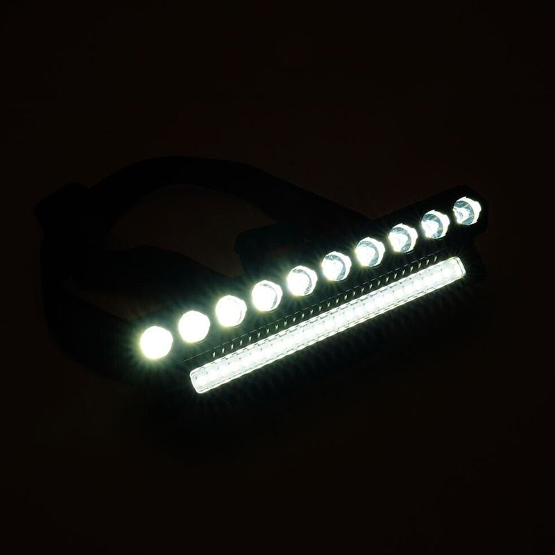 10LED COB Camping and Outdoor Powerful Headlamp - USB Rechargeable
