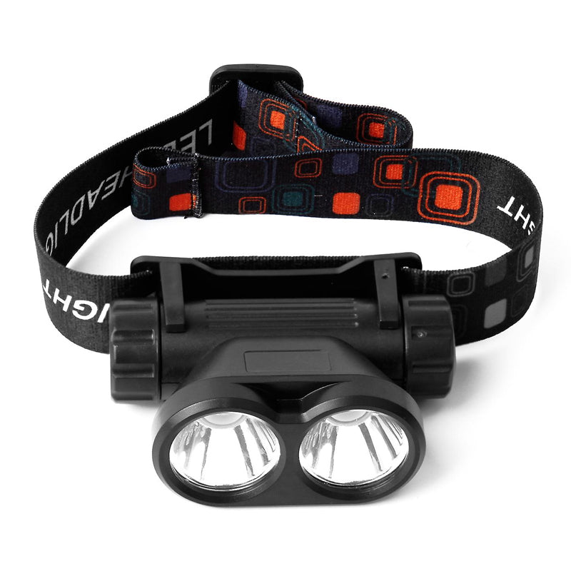 2 LED Strong Headlight Intelligent Fishing Warning Lamp- USB Charging