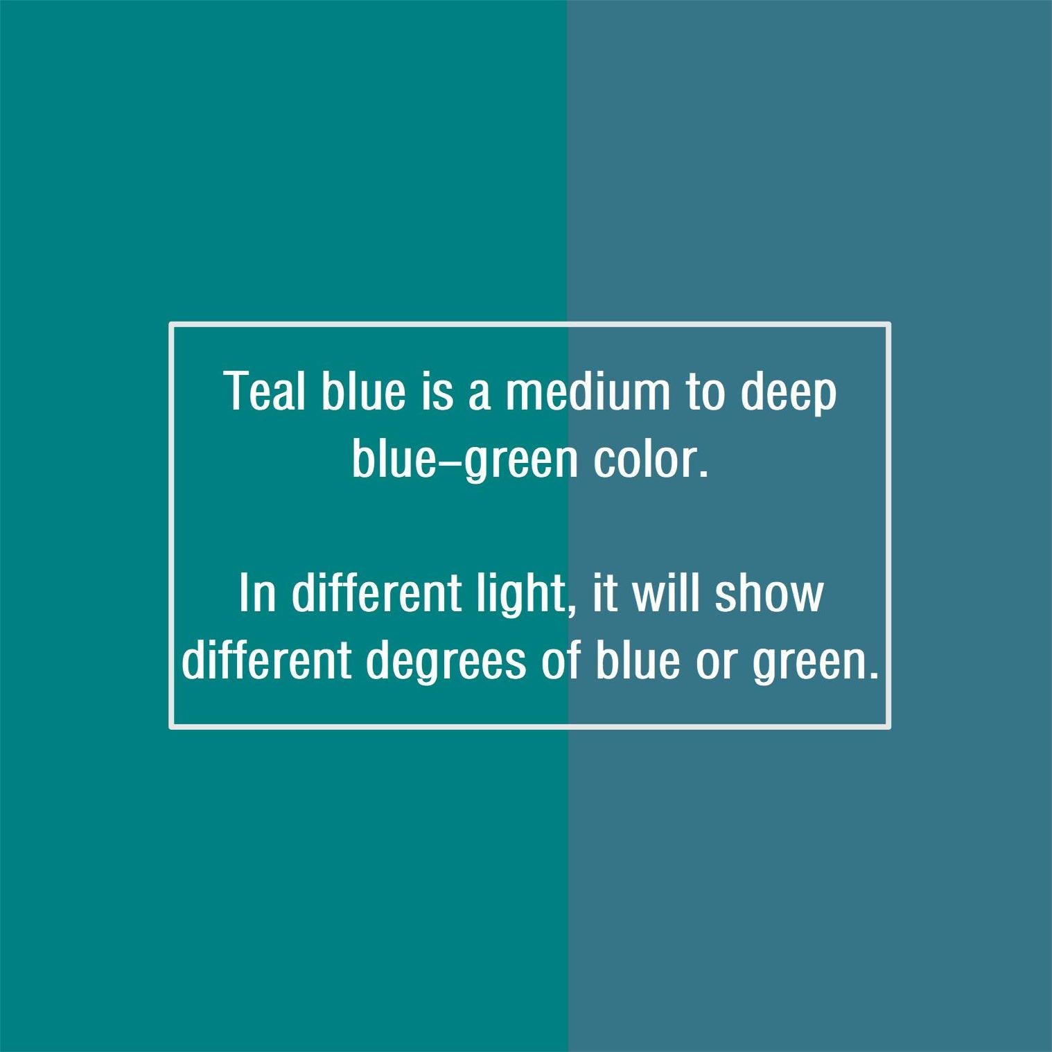 62" TV Stand Buffet Sideboard Cabinet - Teal Blue