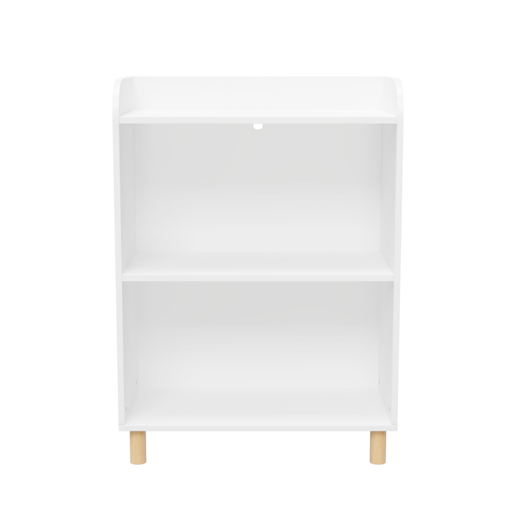 3-Tier Kid’s Bookcase Book Display Shelf and Cabinet Organizer- White