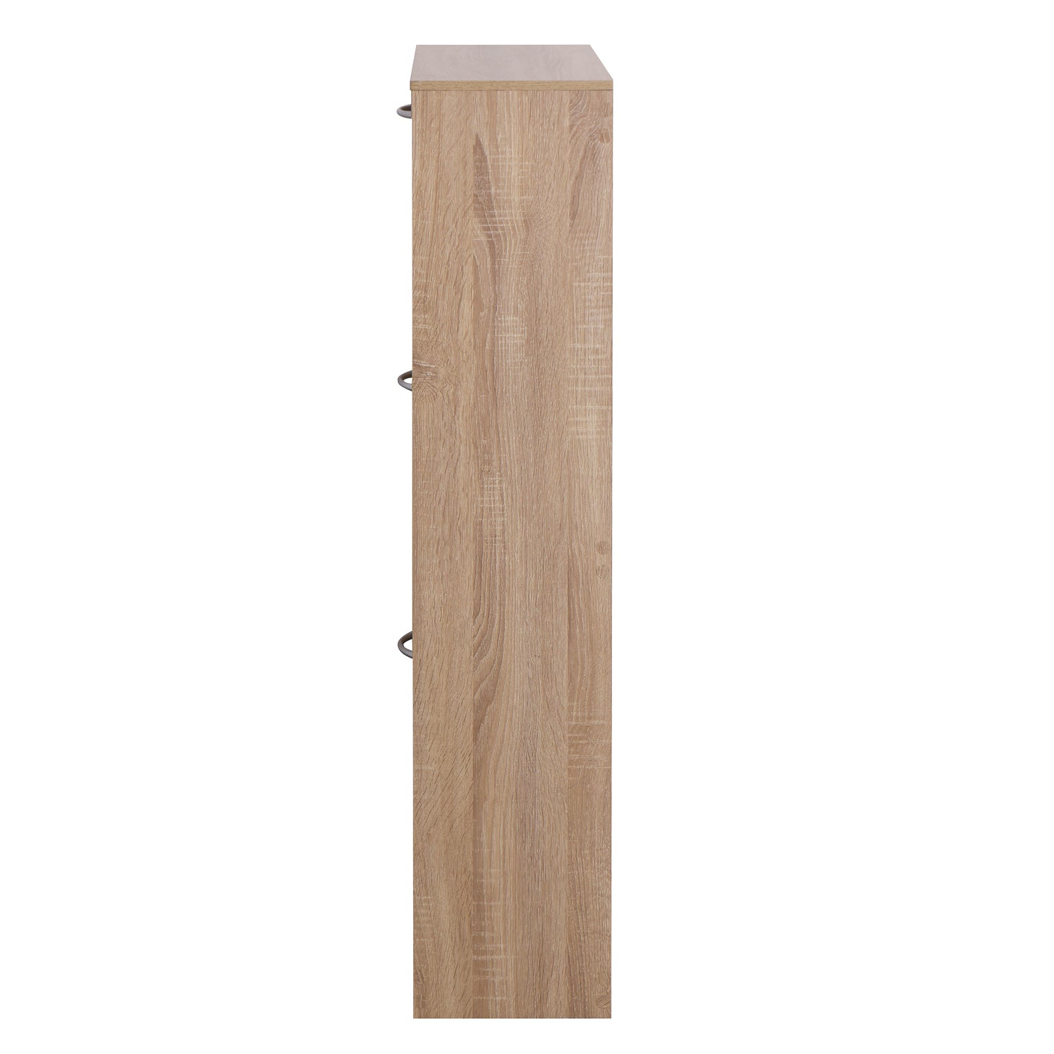 3 Layers Entryway Free Standing Wooden Shoe Rack Storage Organizer