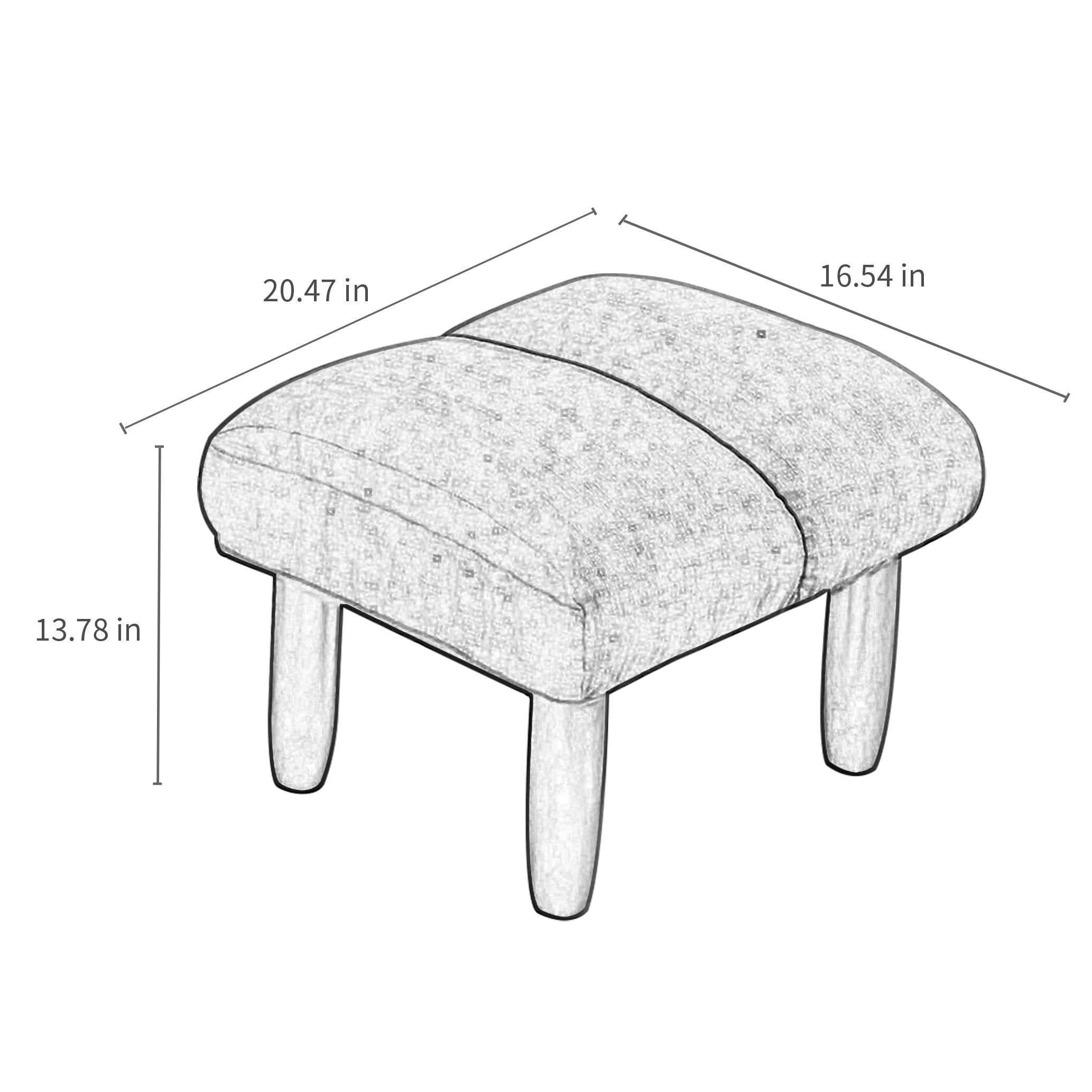 3 Adjustable Head Segments Single Sofa Reclining Japanese Style Leisure Accent Chair- Gray