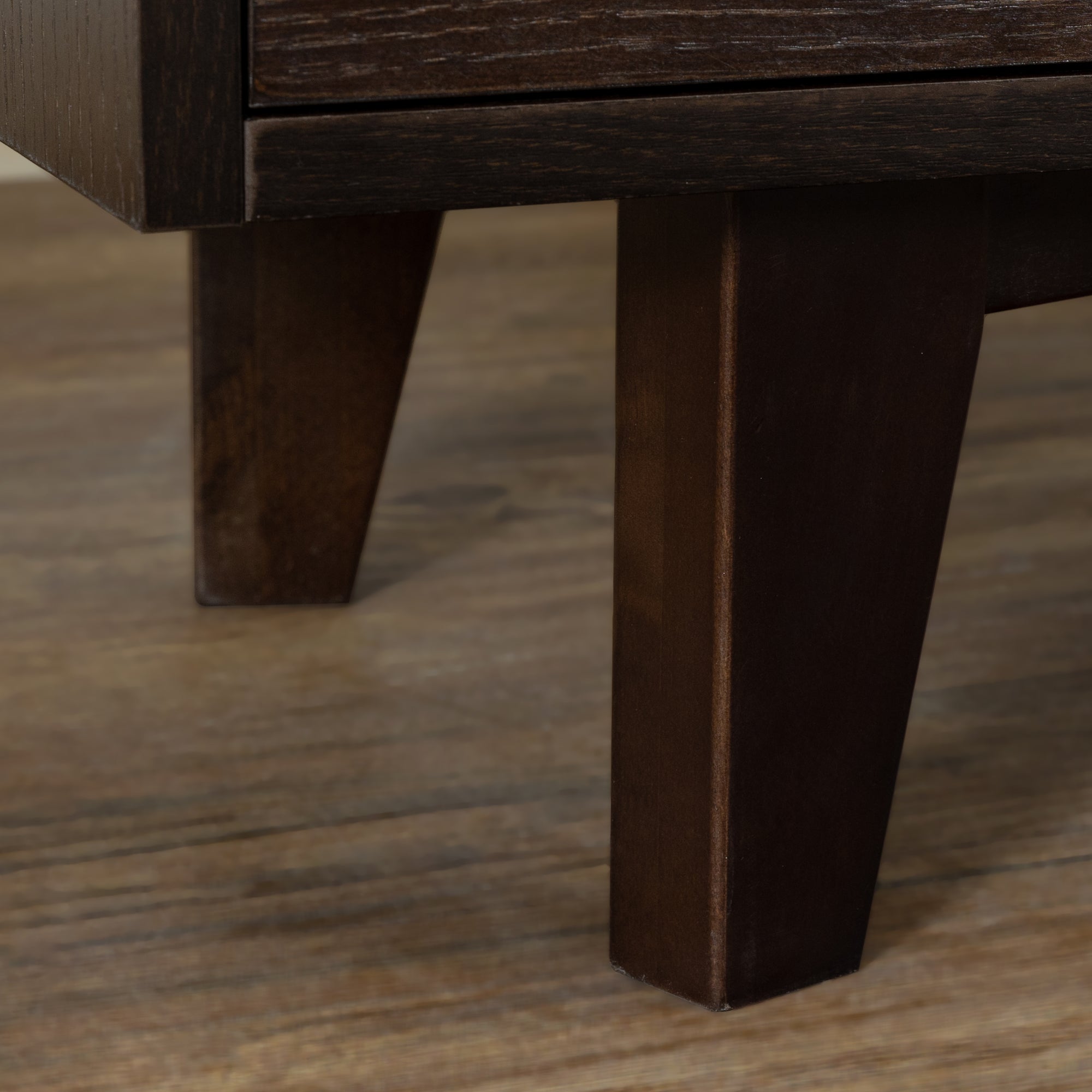 7 Drawers Solid Wood Free Standing Storage Cabinet Dresser Console- Auburn