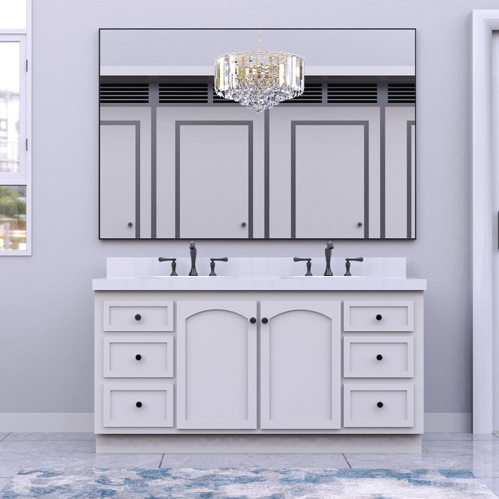 60x36 Inch Oversized Modern Bathroom Mirror