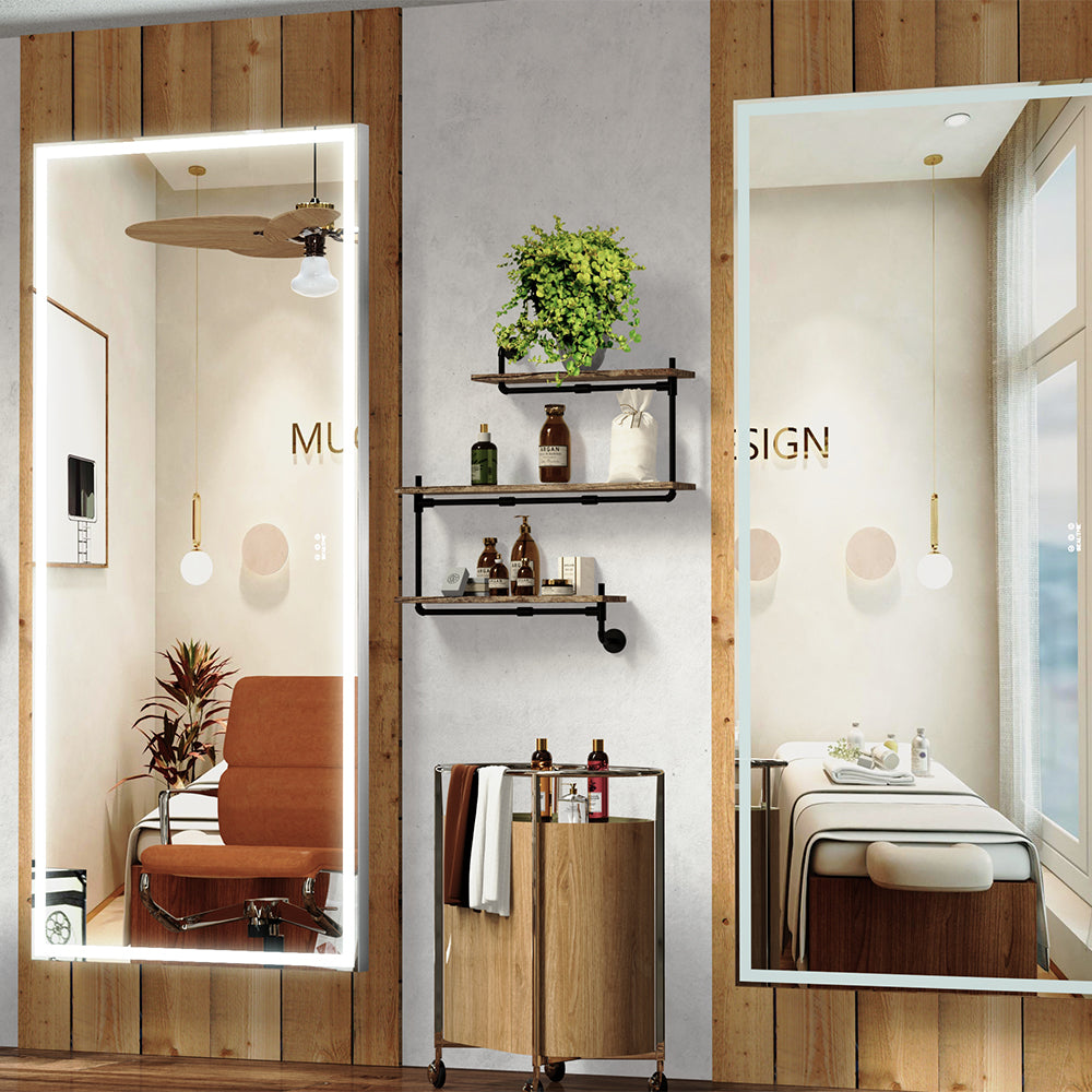 72x32 Inch Oversized LED Wall Mirror
