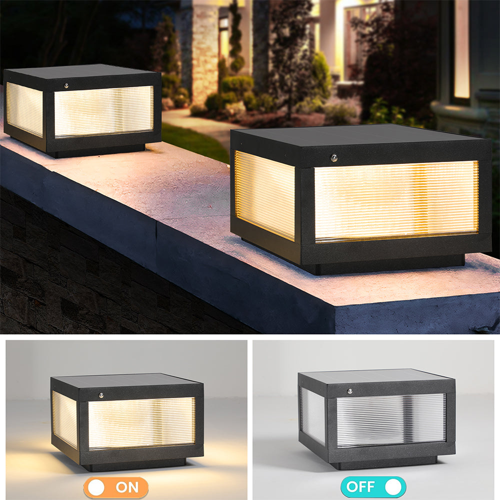 Solar Wall Lamp with Dimmable LED