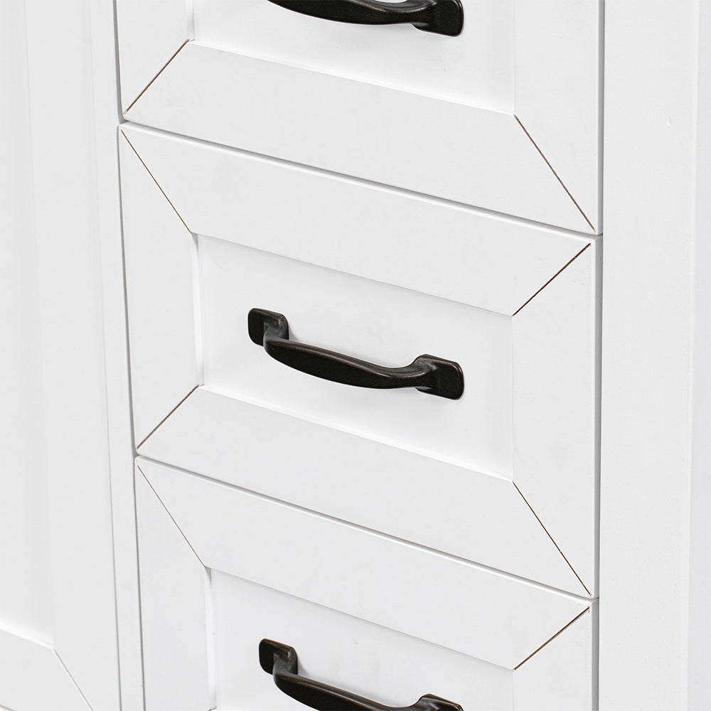 Bathroom Vanity Base without Sink - White