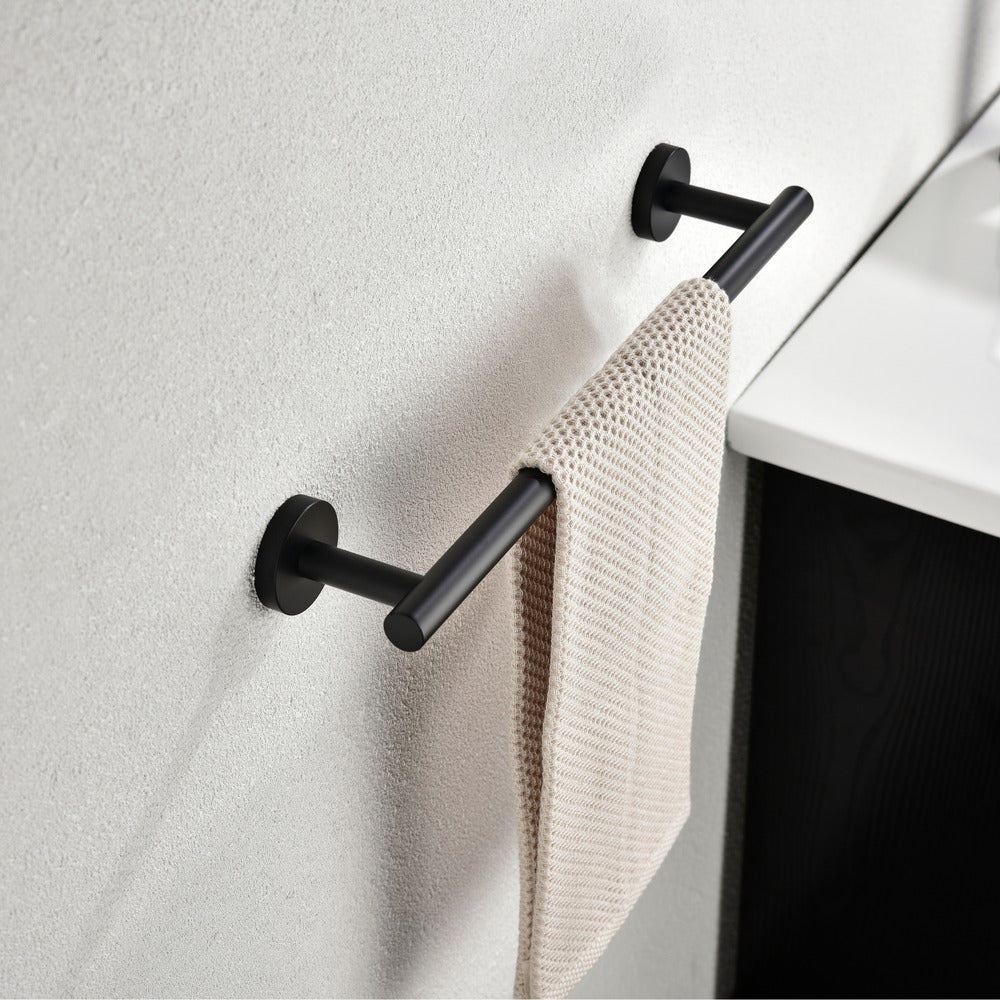 6-Piece Stainless Steel Wall Mount Bathroom Towel Rack Set