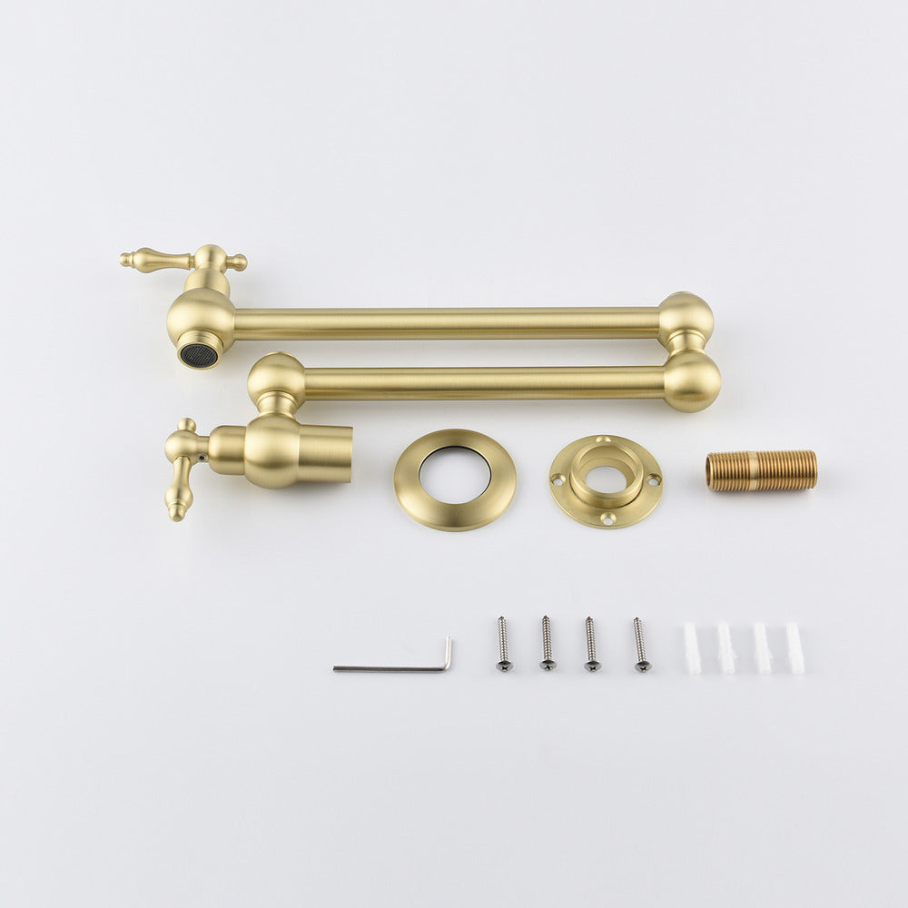 Wall-Mount Pot Filler Faucet