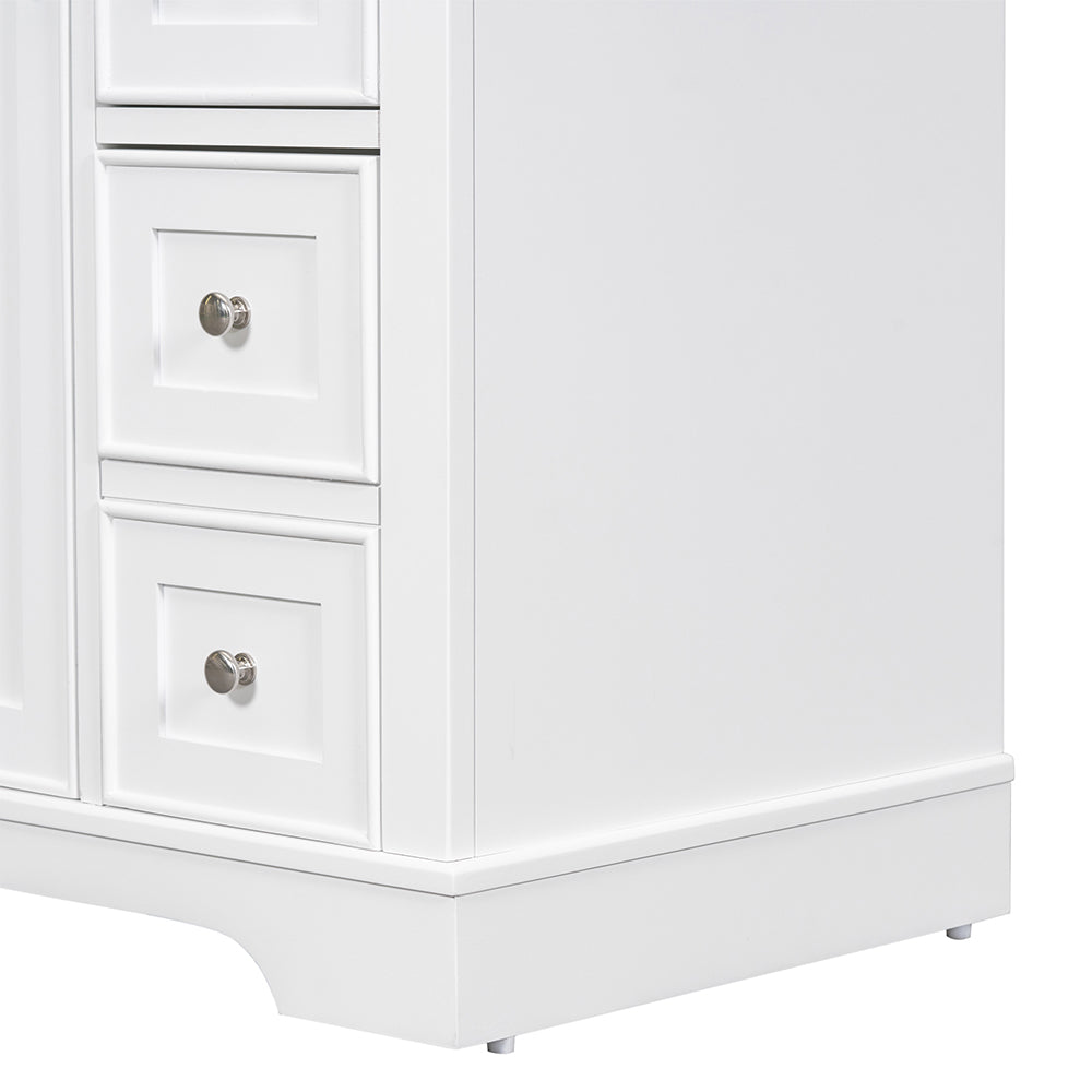 36 Inch Bathroom Vanity Base -  White