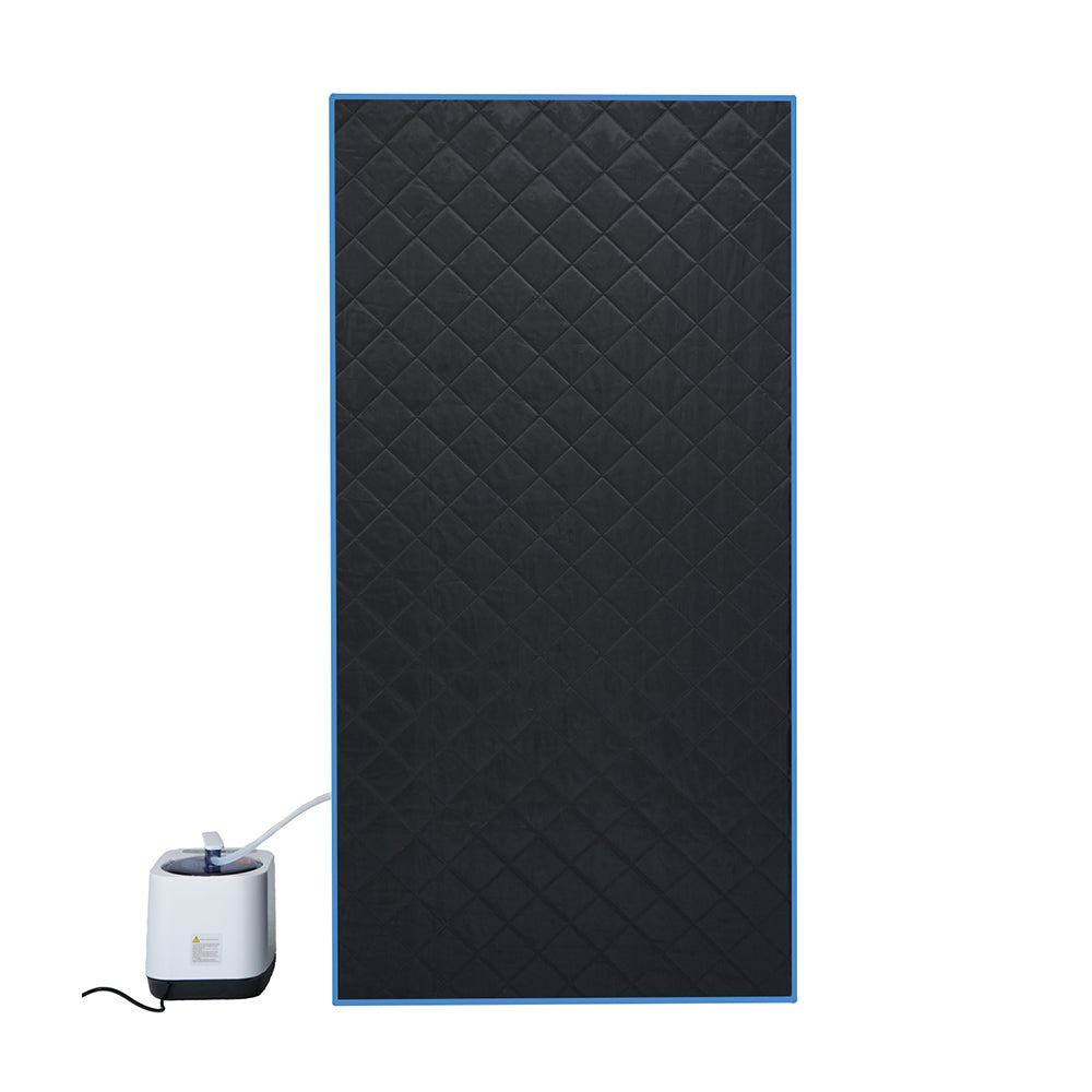 Portable Full Size Steam Sauna Tent - Black