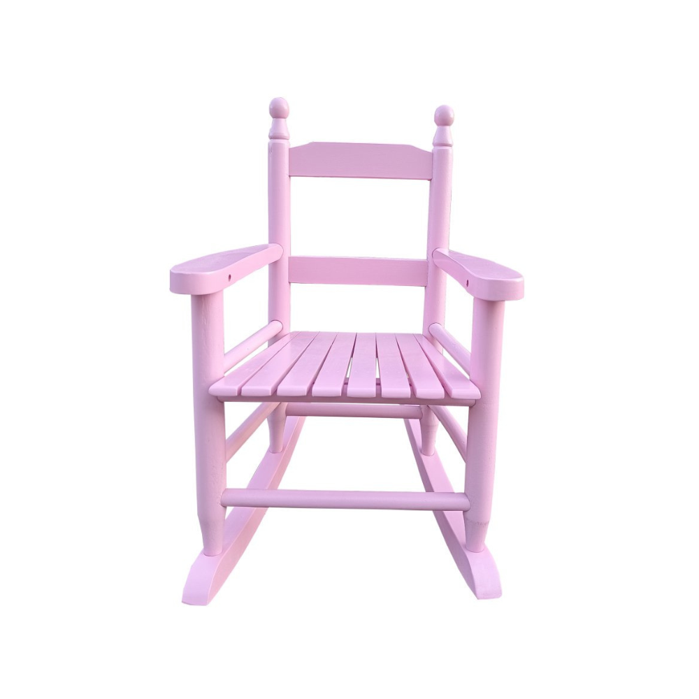 Light Pink Kids' Rocking Chair Indoor Outdoor