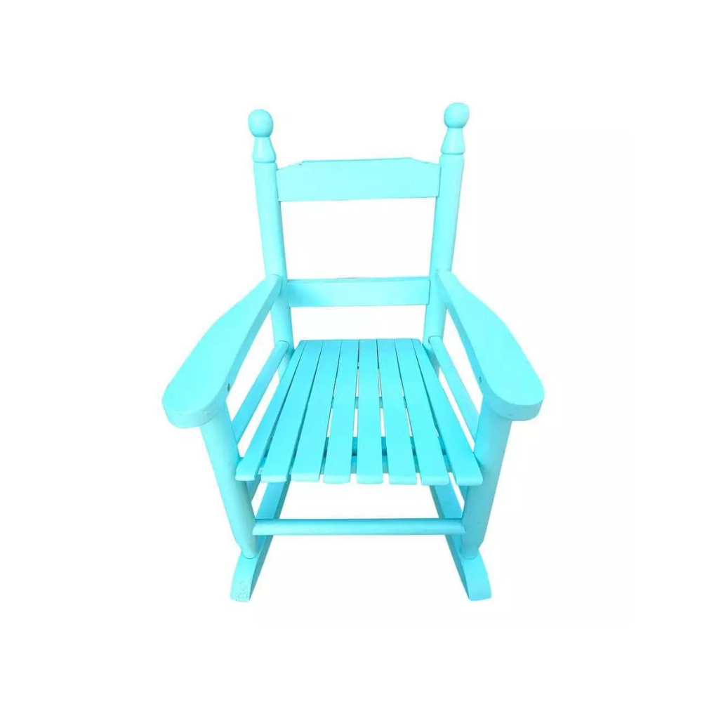 Rocking Light Blue Children's Chair