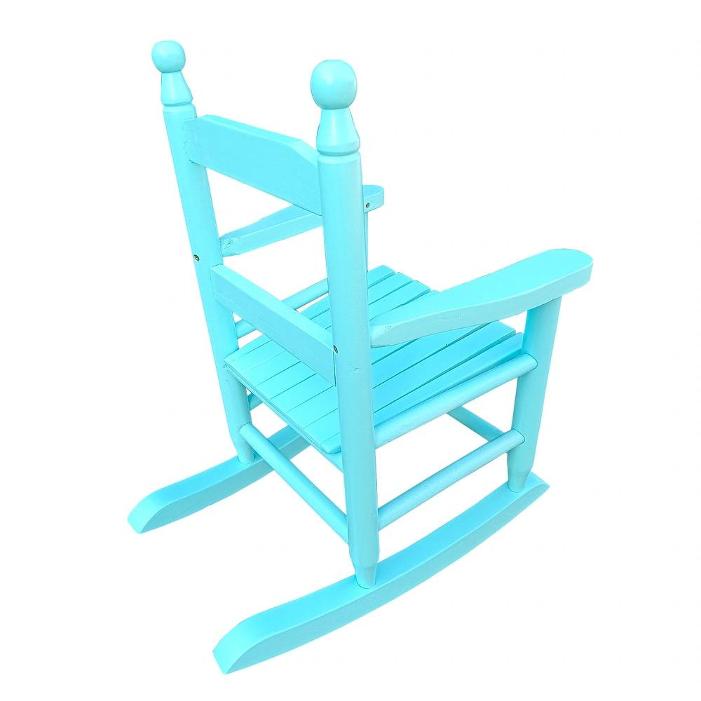 Rocking Light Blue Children's Chair