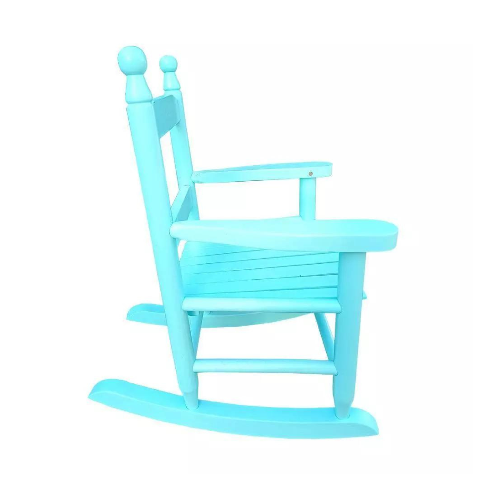 Rocking Light Blue Children's Chair