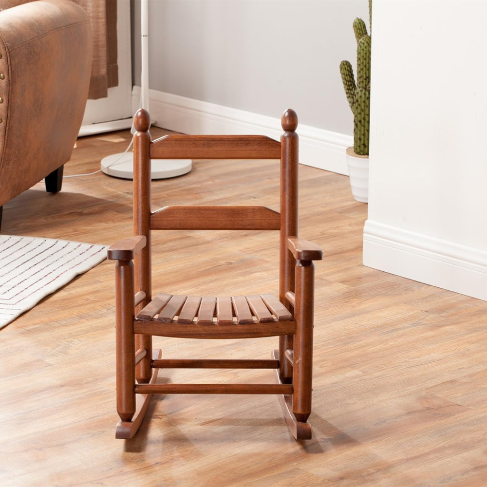 Kid's Rocking Oak Chair
