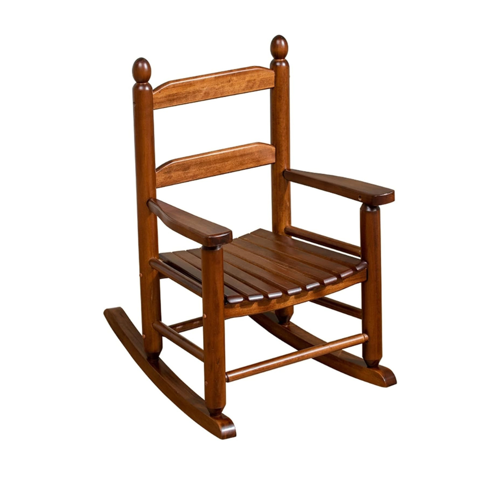 Kid's Rocking Oak Chair