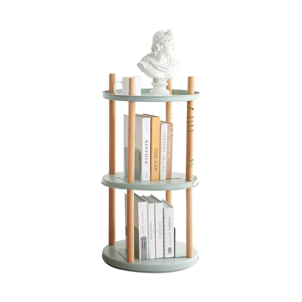 360° Rotating 3 Tier Bookshelf