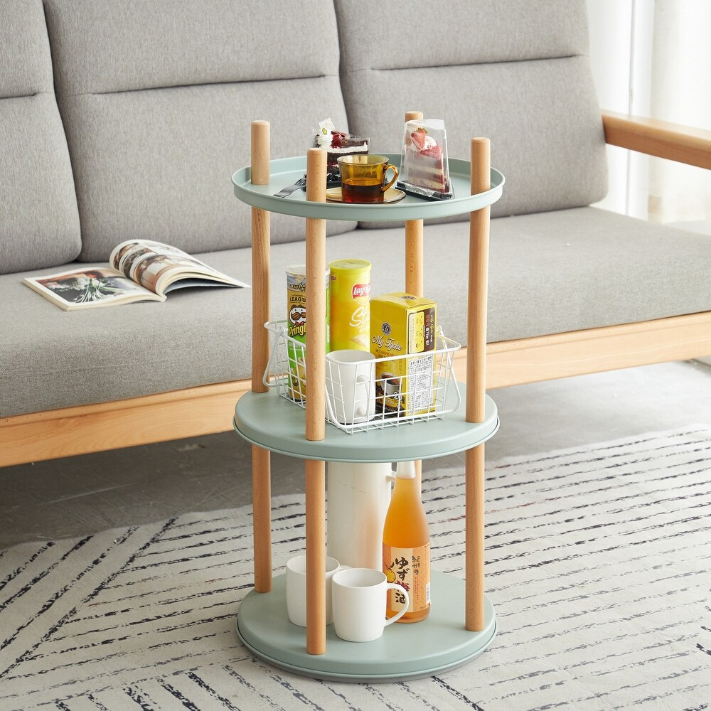 360° Rotating 3 Tier Bookshelf