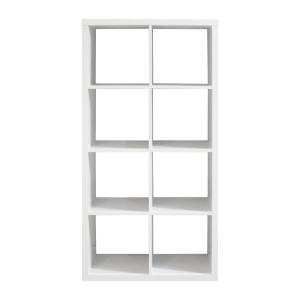 8 Cube Organizer Storage with Open Back Shelves