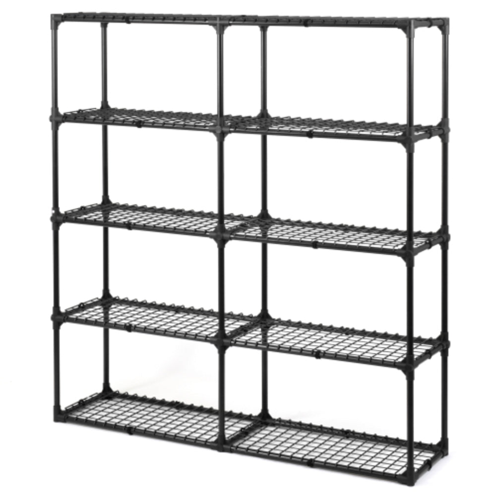 5 Tier Wire Rack with Cover 2 Pack