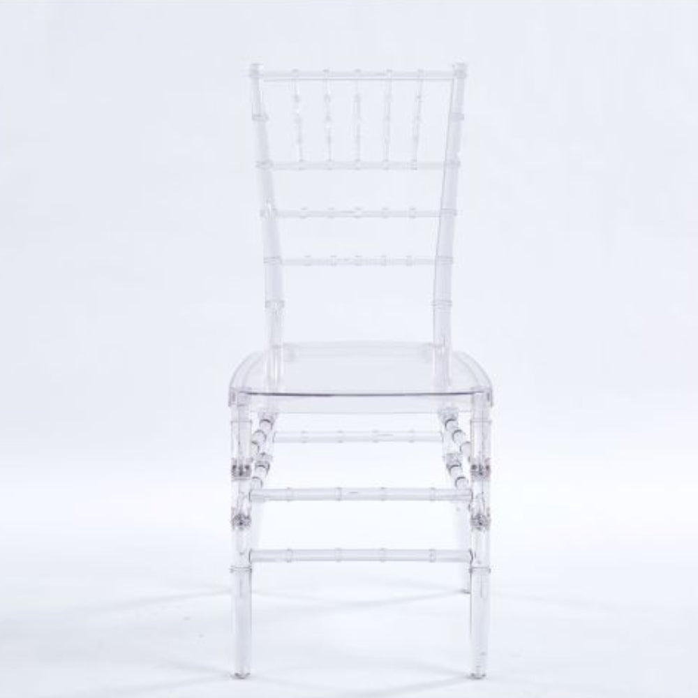 Set of 4 Welding Dining Chairs with Plastic Seats - Modern and Durable