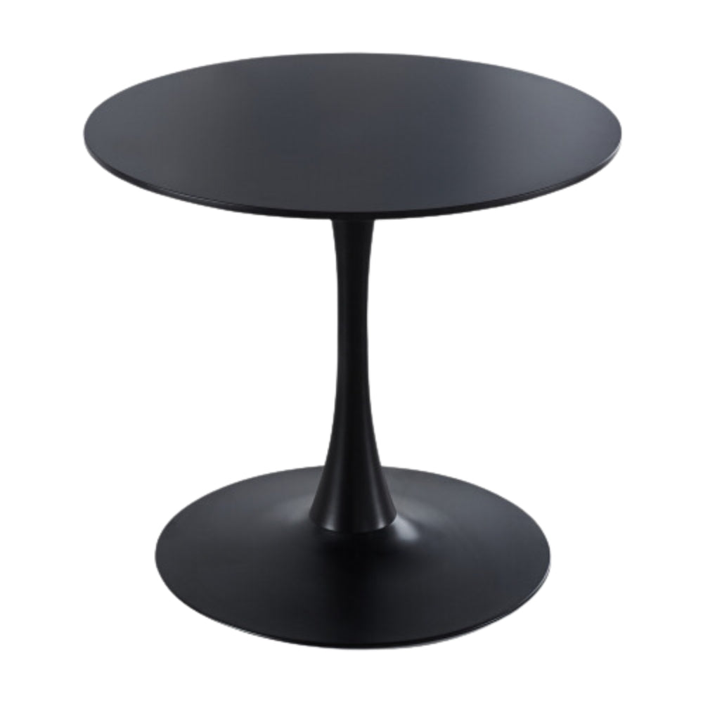 31.5 Inch Mid Century Black Tulip Dining Table for 2 to 4 Persons