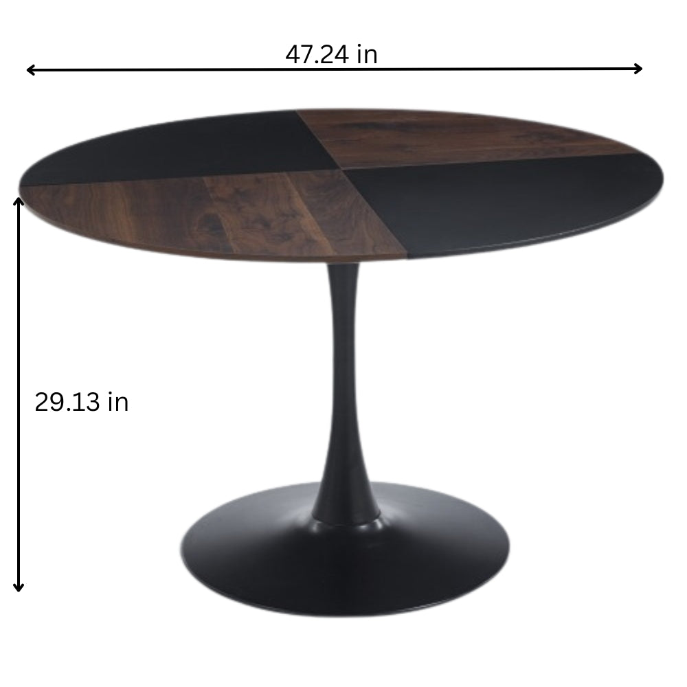 47.2 Inch Tulip Round Dining Table