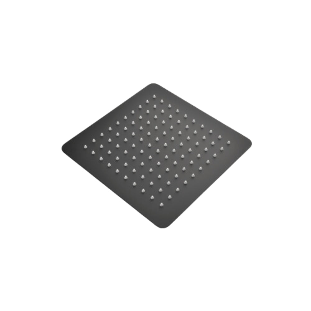 Matte Black Bathroom Luxury Combo Set: Ceiling Mounted Rainfall Shower Head and Mixer