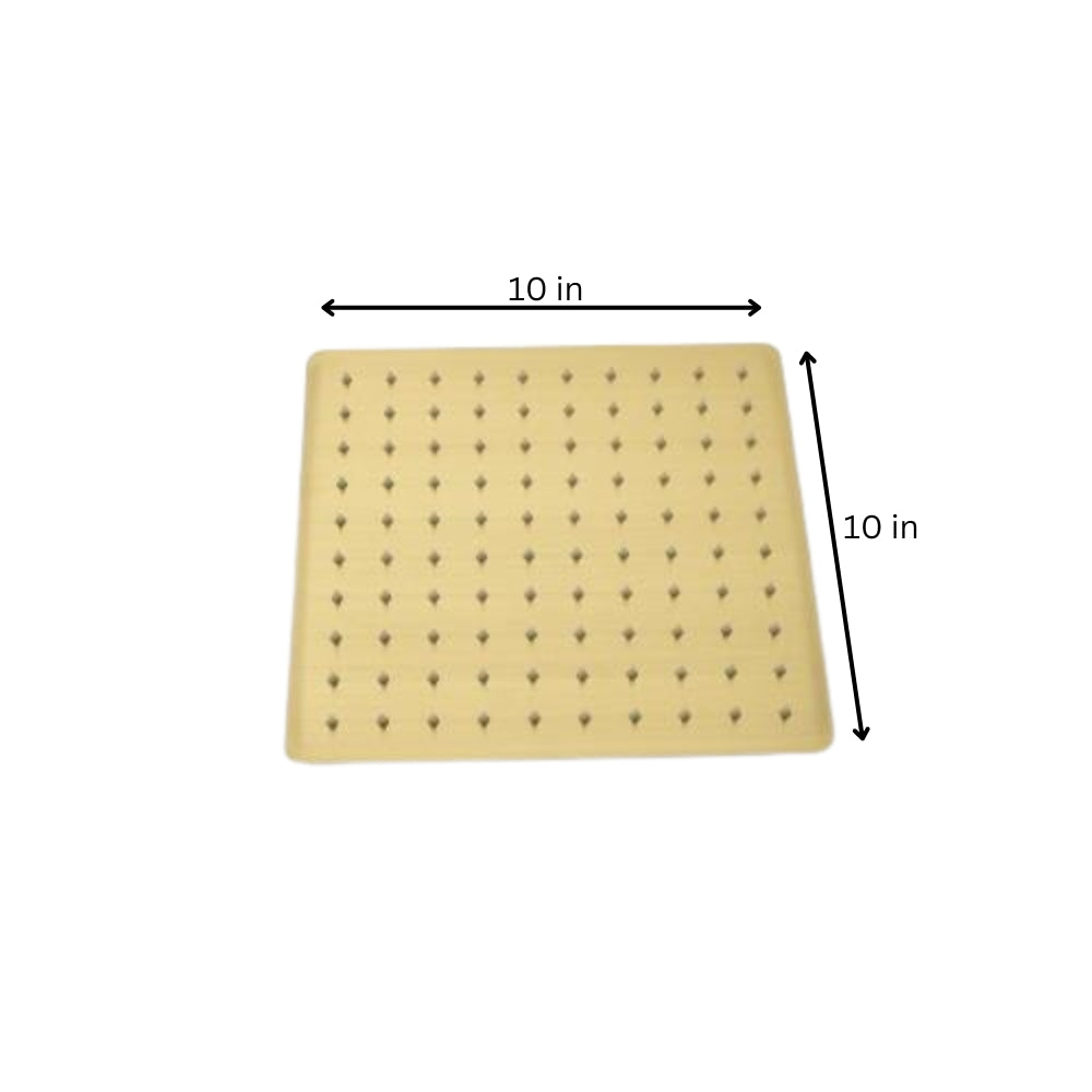 Gold Rain Shower Head High Pressure Rainfall
