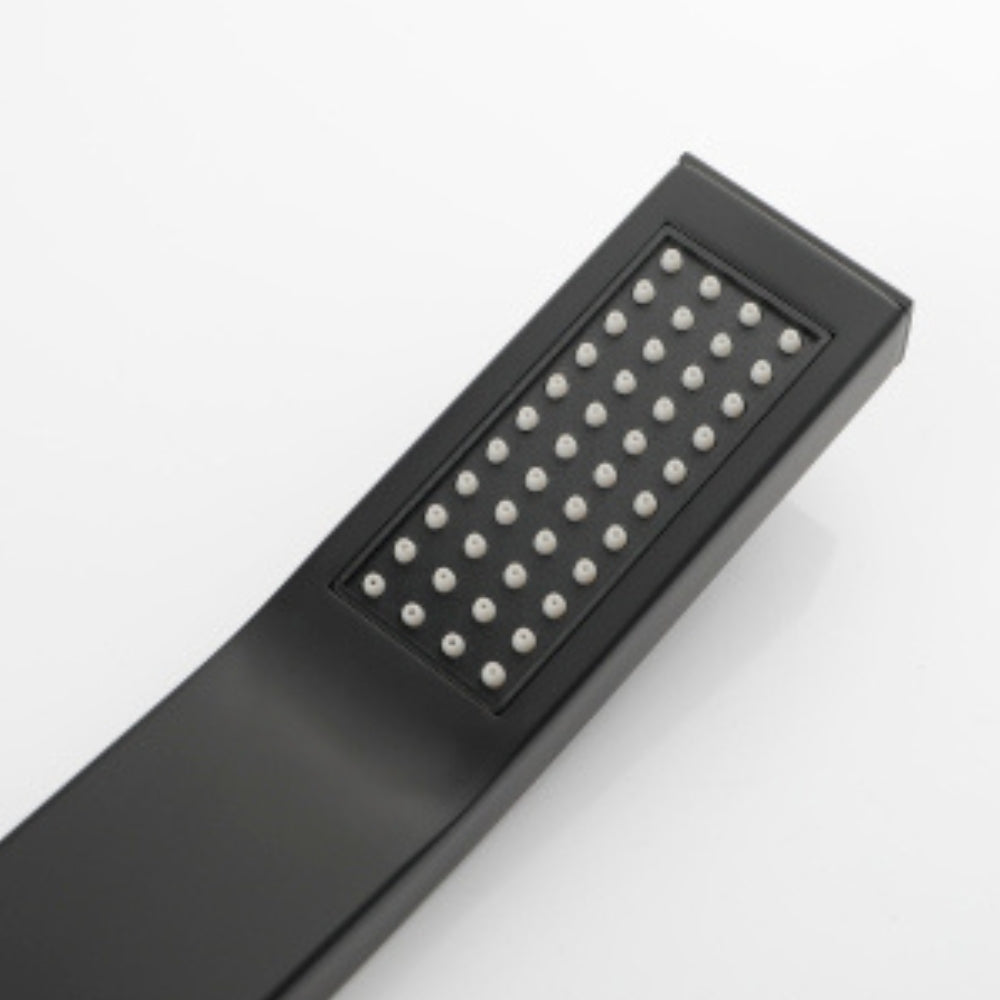 Eco Performance Matte Black Handheld Shower with 59 Inch Hose and 28 Inch Slide Bar