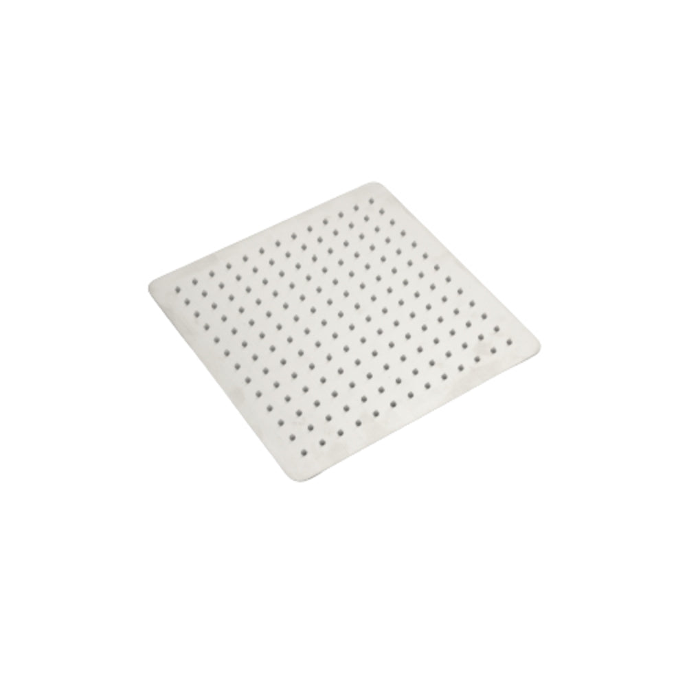 16 Inch Square Rain Shower Head Brushed Nickel Stainless Steel