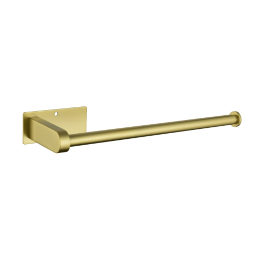 Brushed Gold Paper Towel Holder Wall Mount - 2 Pack