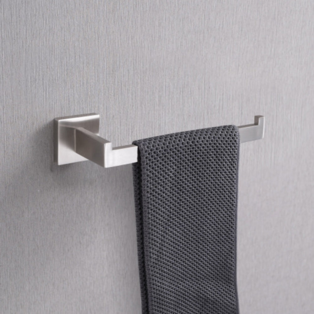 Brushed Nickel Complete Bathroom Hardware Set Enhance Your Bathroom Decor