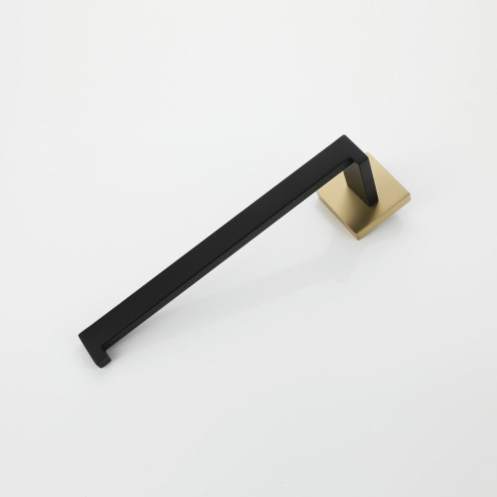Gold+Matte Black Complete Bathroom Hardware Set Enhance Your Bathroom Decor